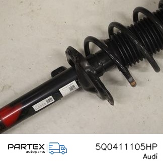 5Q0411105HP - Передній амортизатор у зборі з пружиною Audi A4 S4 B8 8K 2014