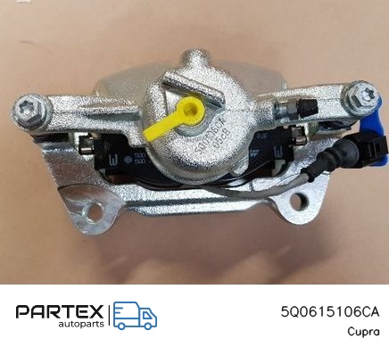 5Q0615106CA Передній гальмівний супорт Cupra Ateca 2018