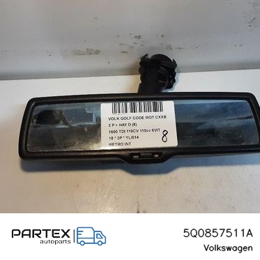 5Q0857511A - Дзеркало заднього виду Volkswagen Golf VII 2018