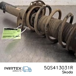 5QS413031R - Передній амортизатор Skoda Kodiaq II 2024