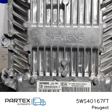 5WS40167FT - Блок керування двигуном ECU Peugeot 407 2006