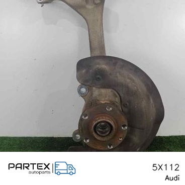 5X112 - Поворотний кулак переднього колеса Audi A6 S6 C6 4F 2007