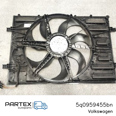 5q0959455bn - Електровентилятор радіатора Volkswagen Tiguan 2023