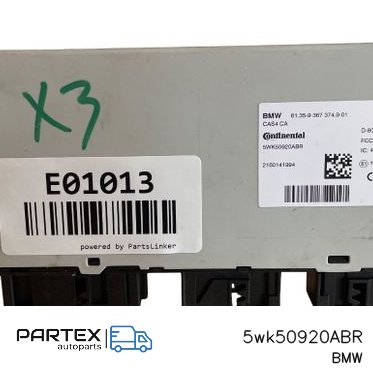 5wk50920ABR - Блок комфорту BMW X3 F25 2010