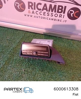 6000613308 - Панель радіо мультимедіа Fiat 124 Spider 2016