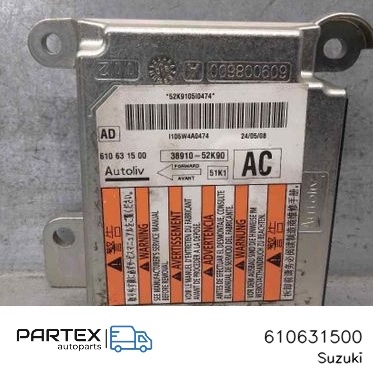610631500 - Блок керування Airbag Suzuki Splash 2008