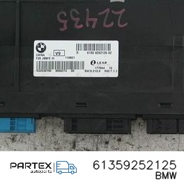 61359252125 - Блок комфорту BMW X3 F25 2012