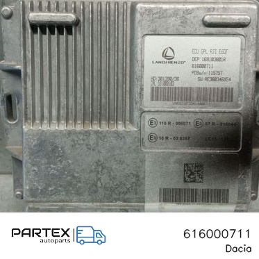 616000711 Блок керування двигуном Dacia Jogger 2023