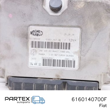 6160140700F - Блок керування двигуном Fiat Panda II 2010