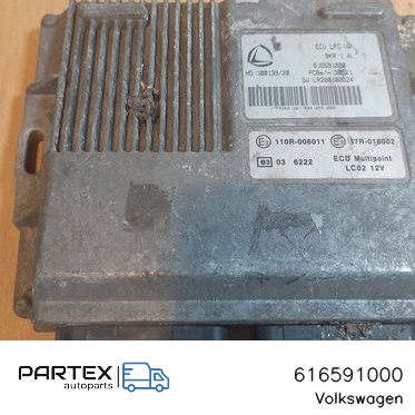 616591000 - Блок керування газовим обладнанням LPG Volkswagen Polo IV 9N3 2007