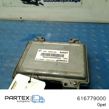 616779000 - Блок керування двигуном Opel Corsa D 2012