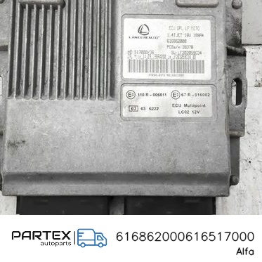 616862000616517000 - Блок керування газовим обладнанням LPG Alfa Romeo Mito 2010