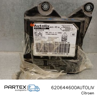 620644600AUTOLIV - Блок керування подушками безпеки Airbag Citroen C4 SpaceTourer 2018