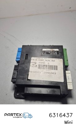 6316437 - Блок комфорту Mini One - Cooper Cabrio R52 2005