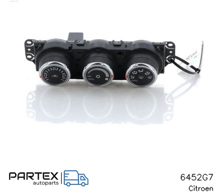 6452G7 - Панель клімат-контролю Citroen C-Crosser 2011