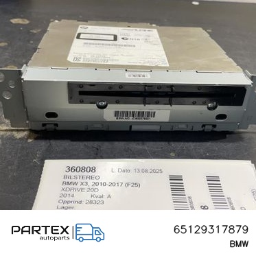 65129317879 - Панель радіо мультимедіа BMW X3 F25 2014