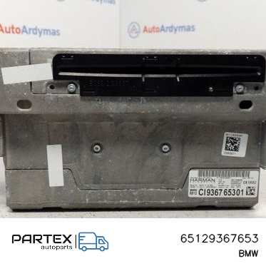 65129367653 - Панель радіо мультимедіа BMW X6 F16 2014