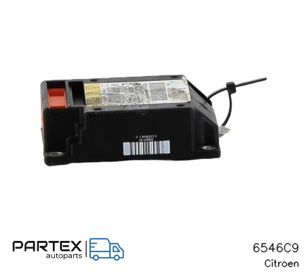6546C9 - Блок керування Airbag Citroen C3 Pluriel 2008