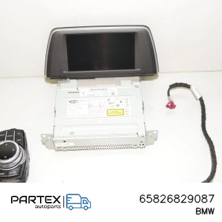 65826829087 - Панель радіо мультимедіа BMW i3 2017
