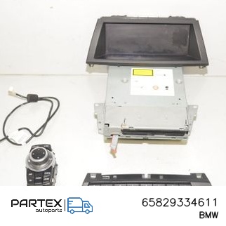 65829334611 - Панель радіо мультимедіа BMW X6 E71 2014