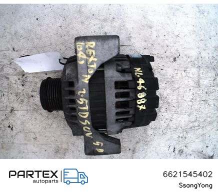 6621545402 Генератор SsangYong Korando 2022