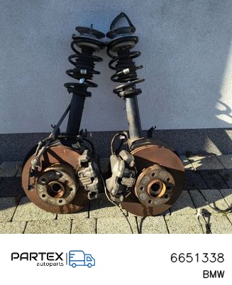 6651338 - Поворотний кулак переднього колеса BMW X1 E84 2014
