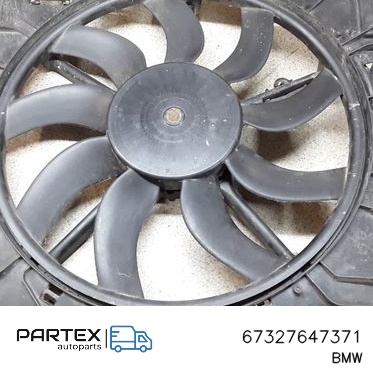 67327647371 - Електровентилятор радіатора BMW X5 F15 2015