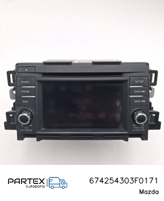 674254303F0171 - Панель радіо мультимедіа Mazda CX-5 2014