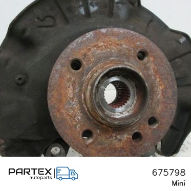675798 - Поворотний кулак переднього колеса Mini One - Cooper R50 - 53 2004
