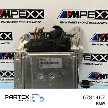 6781467 - Кронштейн блоку керування двигуном BMW X5 E70 2007