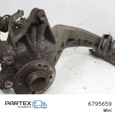 6795659 - Поворотний кулак заднього колеса Mini One - Cooper R57 2009