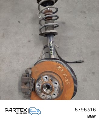 6796316 - Передній амортизатор BMW X3 F25 2012