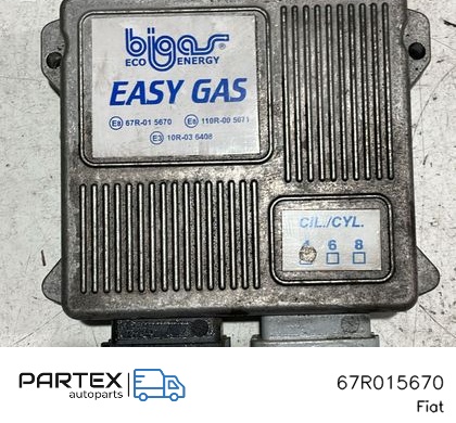 67R015670 - Блок керування газовим обладнанням LPG Fiat Sedici 2000