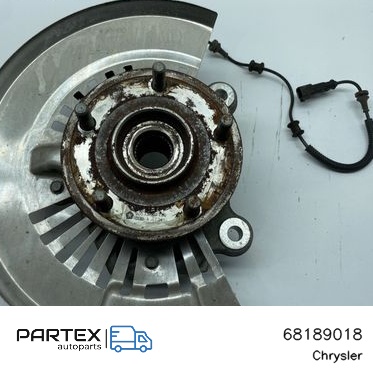 68189018 Поворотний кулак цапфа Chrysler Pacifica 2021