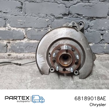 68189018AE Поворотний кулак цапфа Chrysler Pacifica 2021
