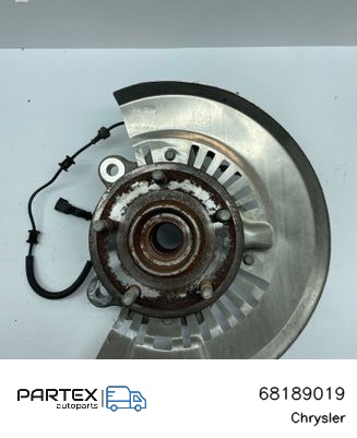 68189019 Поворотний кулак цапфа Chrysler Pacifica 2021