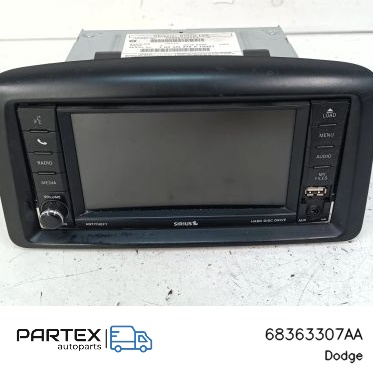 68363307AA - Панель радіо мультимедіа Dodge Grand Caravan 2017
