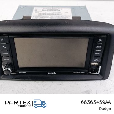 68363459AA - Панель радіо мультимедіа Dodge Grand Caravan 2017