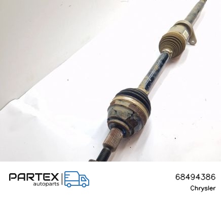 68494386 Піввісь передня Chrysler Pacifica 2020