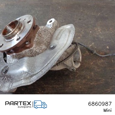 6860987 - Поворотний кулак переднього колеса Mini One - Cooper F56 F55 2015