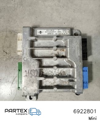 6922801 - Блок комфорту Mini One - Cooper R50 - 53 2002