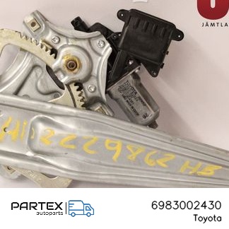 6983002430 Склопідйомник Toyota Auris E180 2017