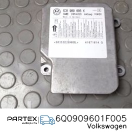 6Q0909601F005 - Блок керування Airbag Volkswagen Polo IV 9N3 2007