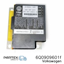 6Q0909601f - Блок керування Airbag Volkswagen Polo IV 9N3 2008