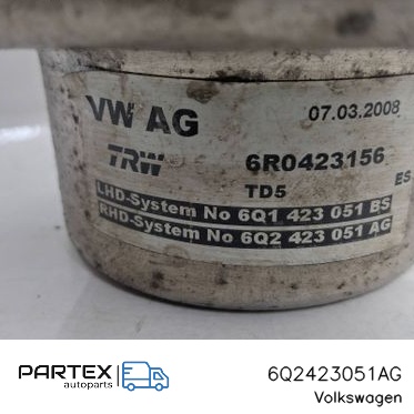 6Q2423051AG - Насос гідропідсилювача керма Volkswagen Polo IV 9N3 2005