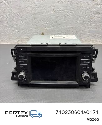 710230604A0171 - Панель радіо мультимедіа Mazda CX-5 2014