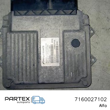 7160027102 - Блок керування двигуном ECU Alfa Romeo Mito 2010