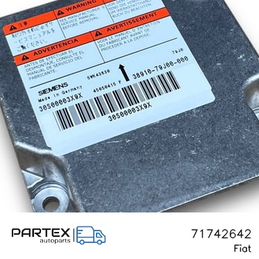 71742642 - Блок керування Airbag Fiat Sedici 2008