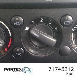71743212 - Панель клімат-контролю Fiat Sedici 2007