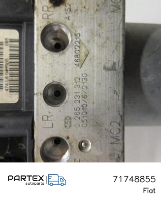 71748855 - Блок керування ABS Fiat Panda II 2005